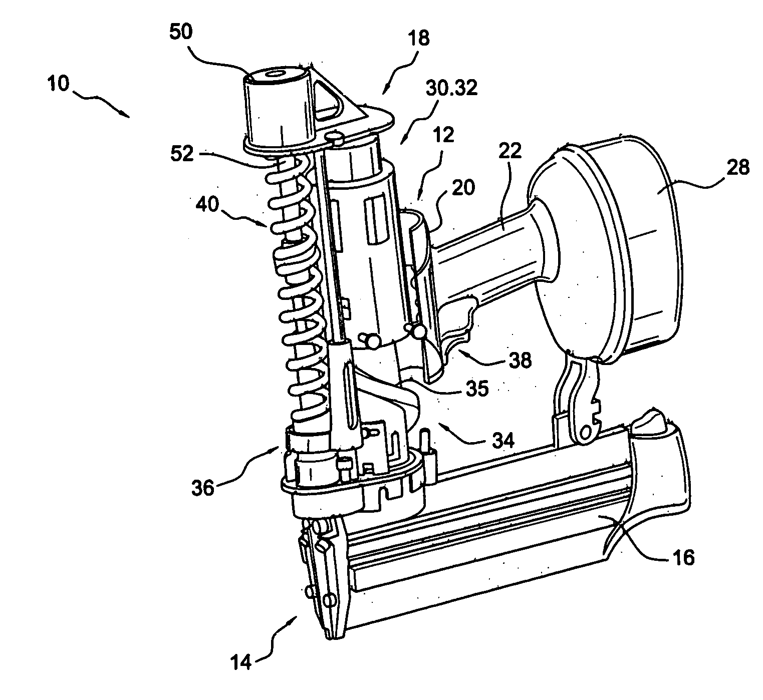 Fastener driving device
