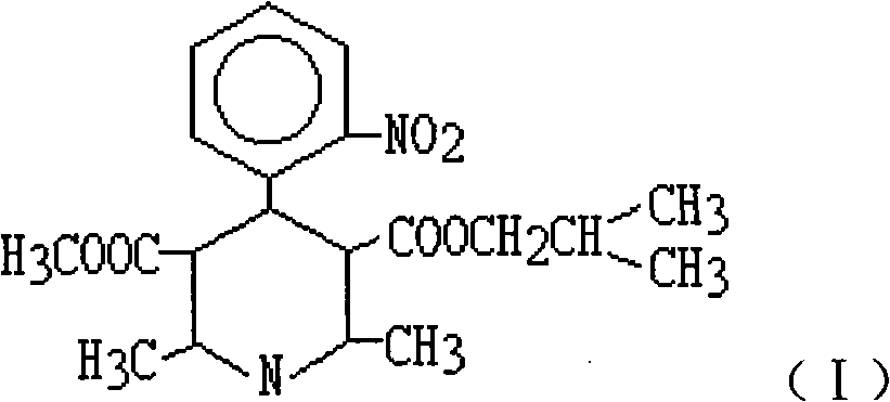 Synthetic method of nisoldipine photolytic product reference substance