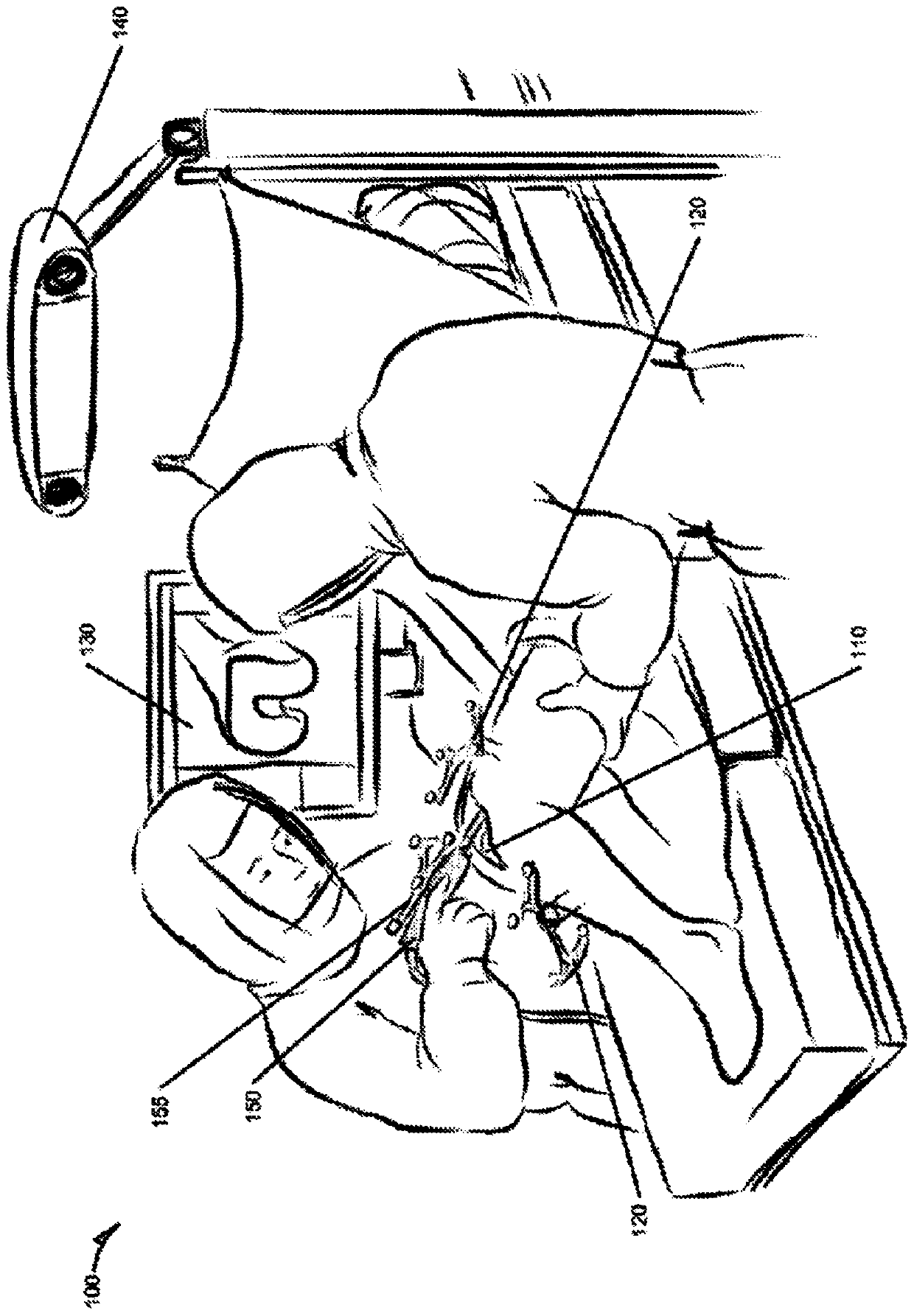 Surgical punch tool for robotically assisted bone preparation for positioning of a cutting block