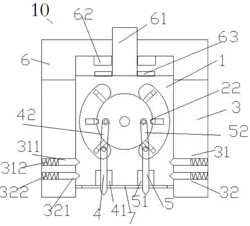 Electrosparking device