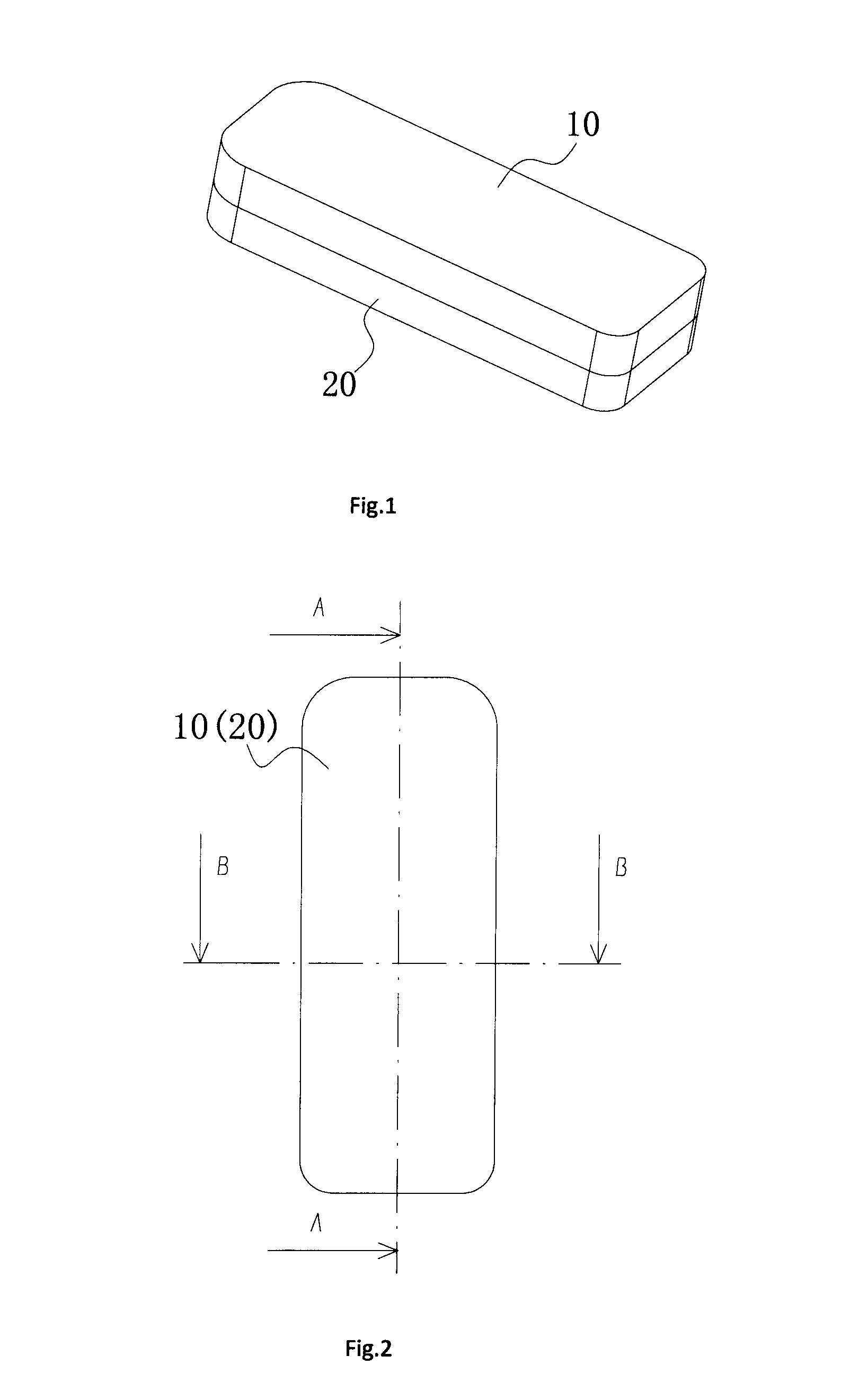 Shell assembling device and shell having the same