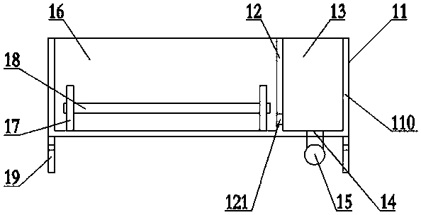 A kind of silicone cloth soaking machine