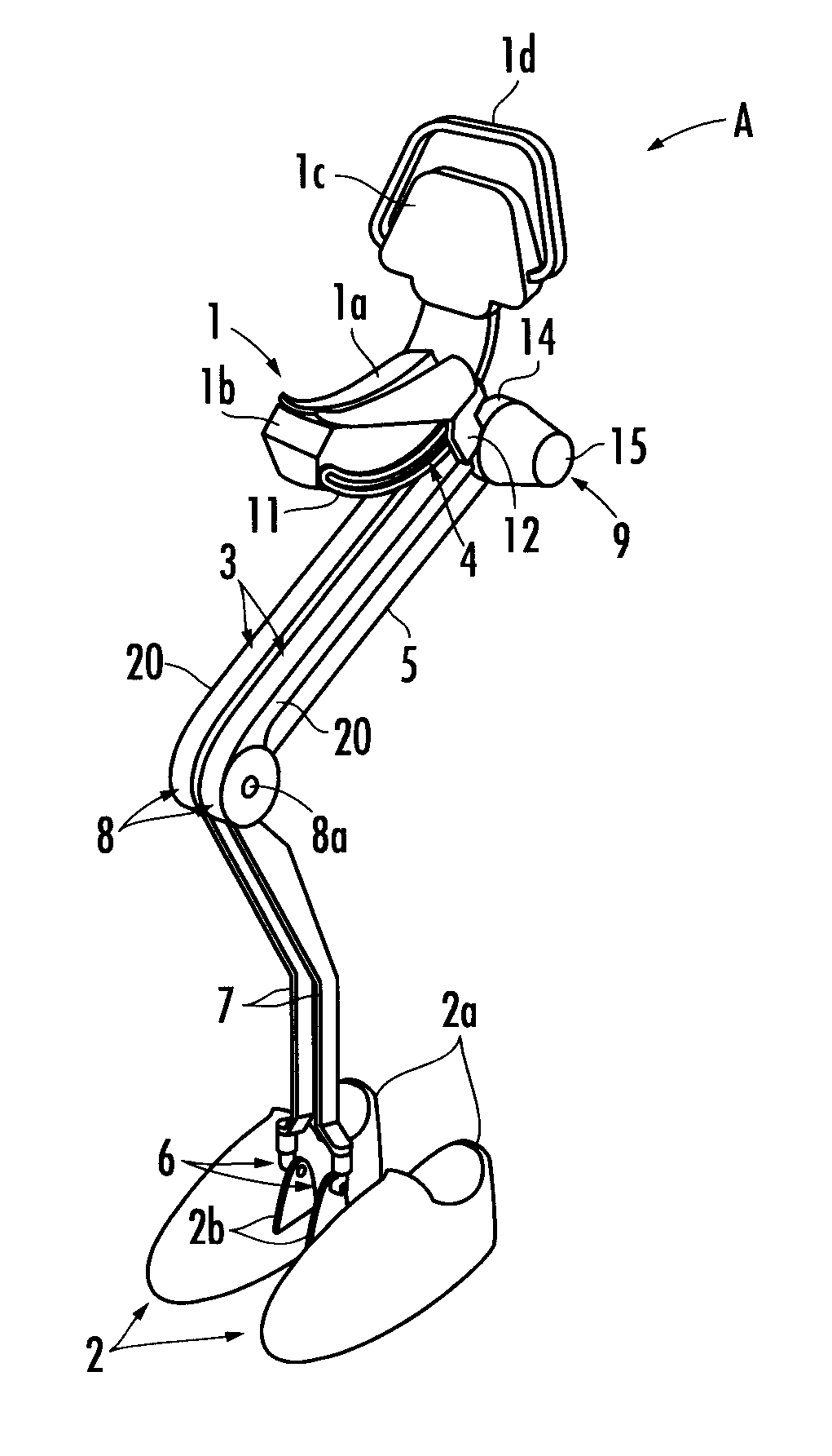 Motion assisting device