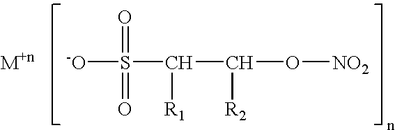 Isethionyl nitrates and compounds thereof