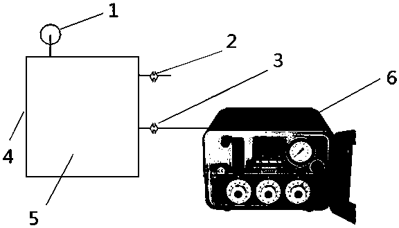 An air-conditioning pressure cabinet for adjusting the freezing point of chilled meat and its application