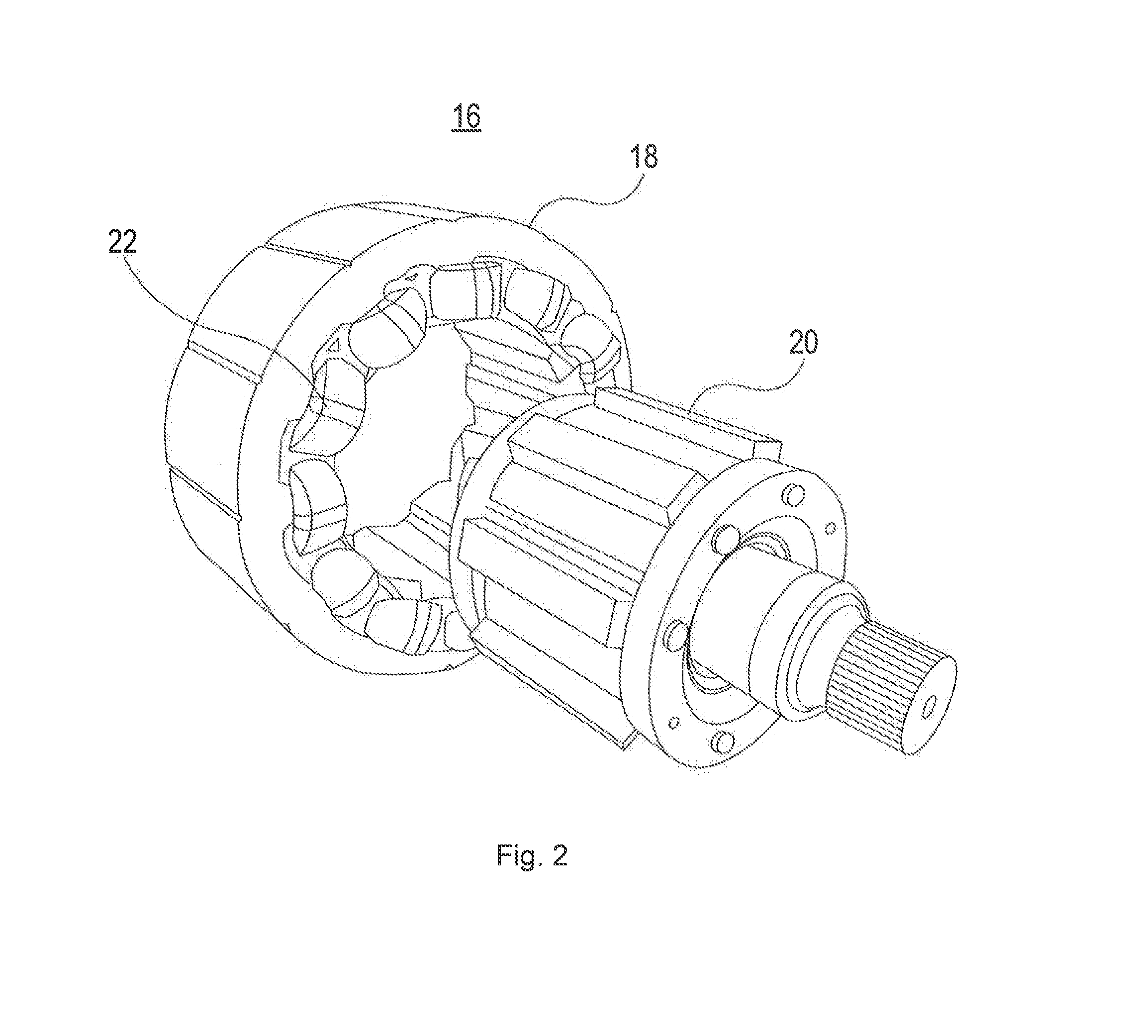 Motor driver having integrated braking chopper