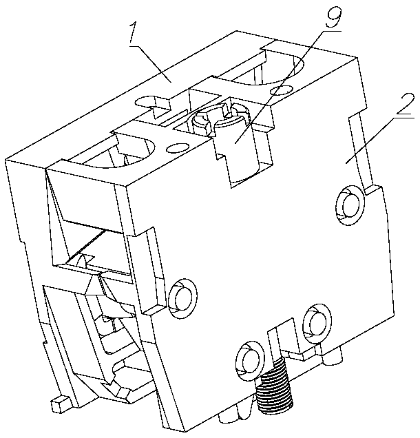 Switch lower base assembling equipment and assembling method thereof