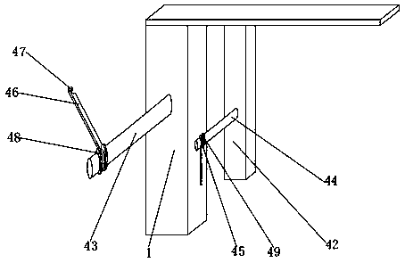 Hoisting-type roller machining device