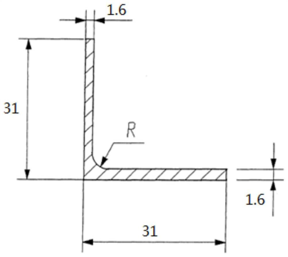 Extrusion preparation method of titanium alloy thin-walled profile