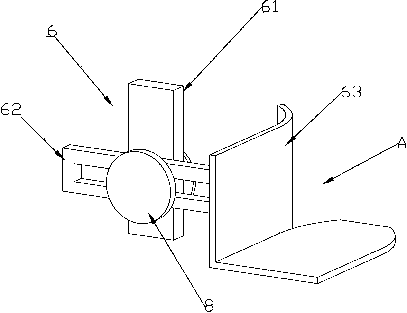 Woven bag package edge folding mechanism
