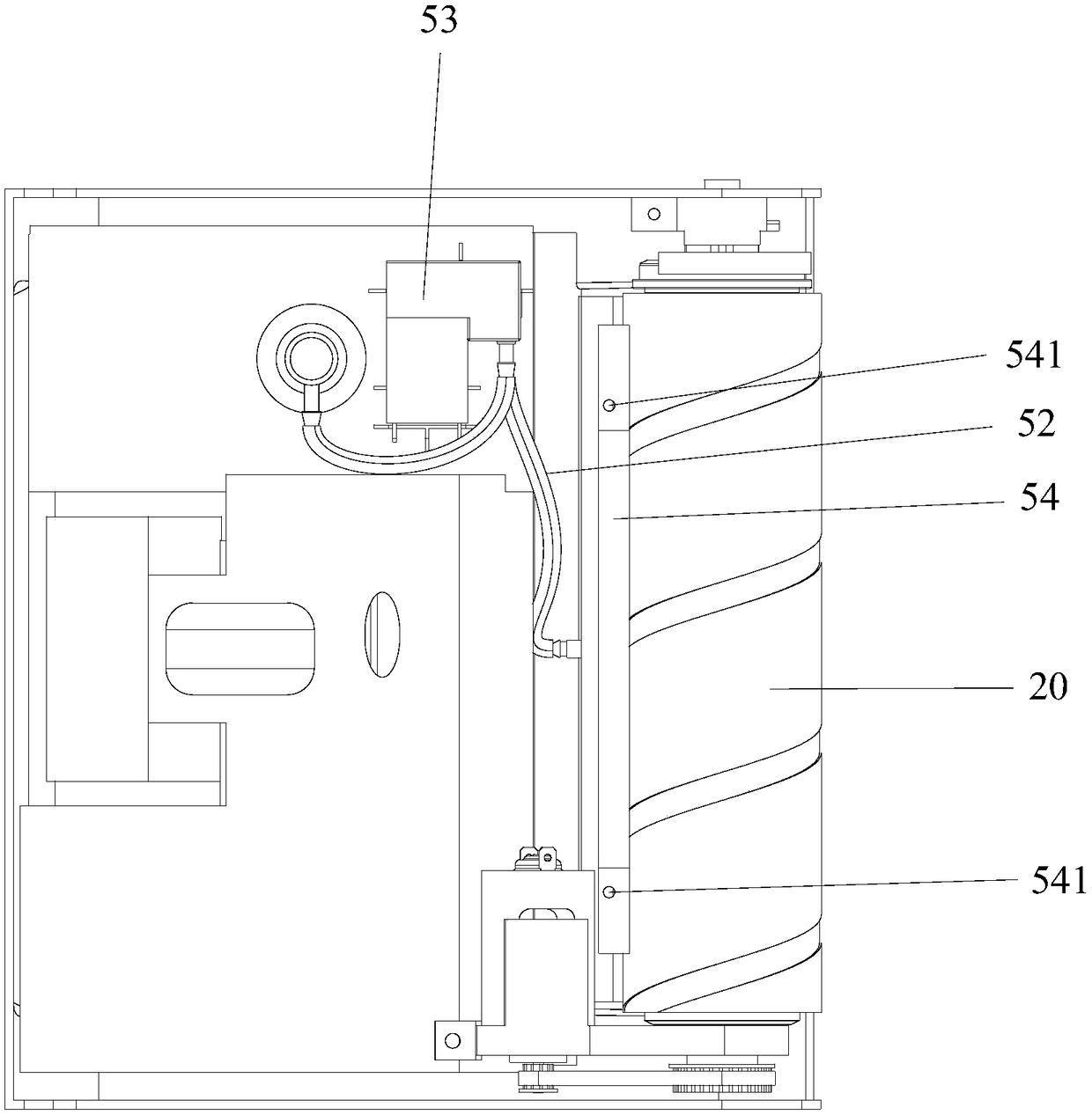 Floor brush assembly and vacuum cleaner