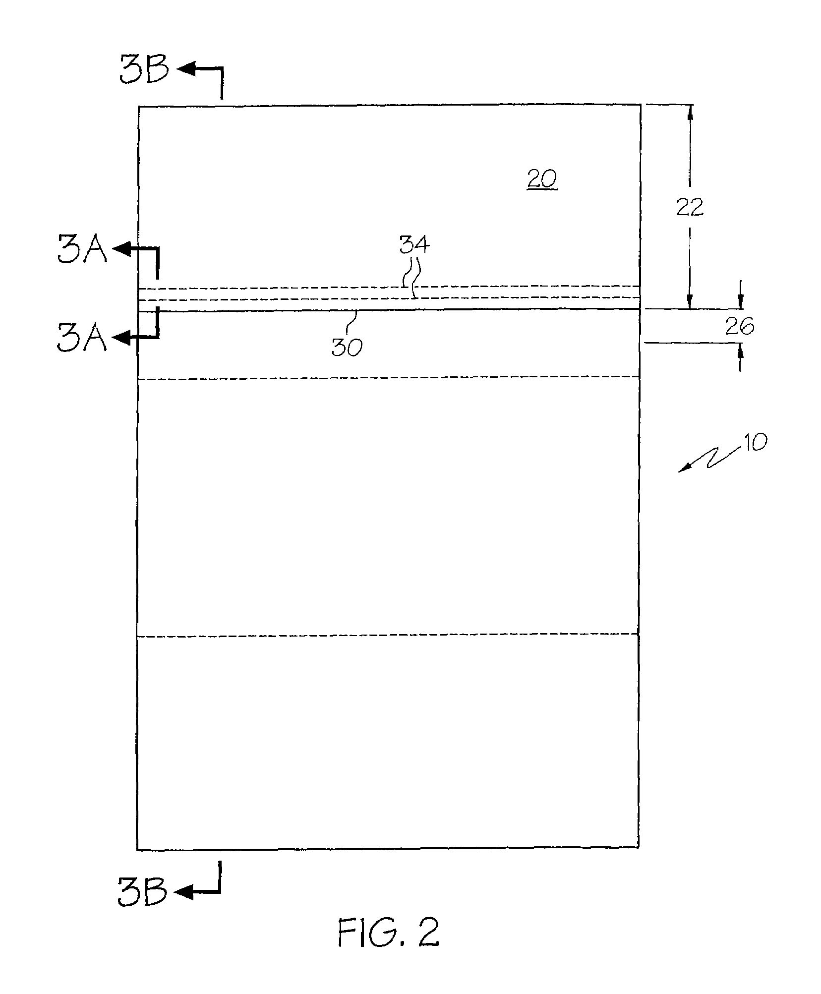 Business form with label stock and message bearing stock