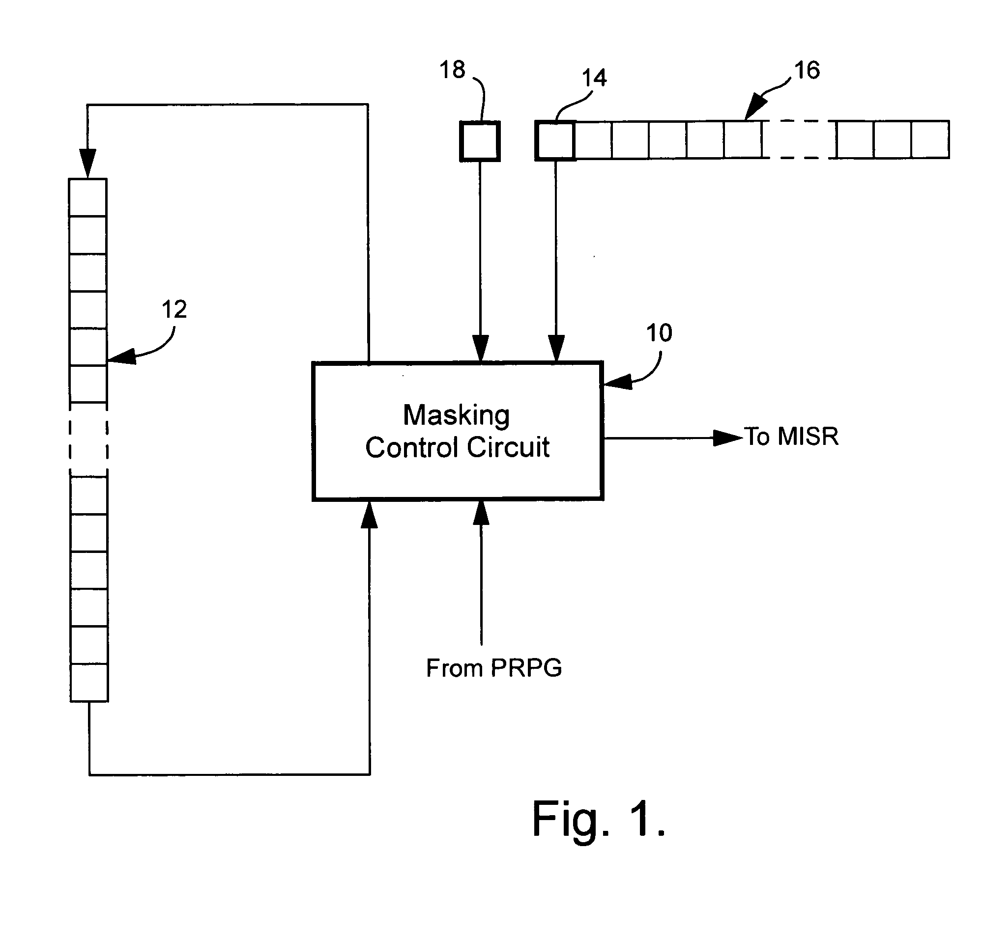 Masking circuit and method of masking corrupted bits