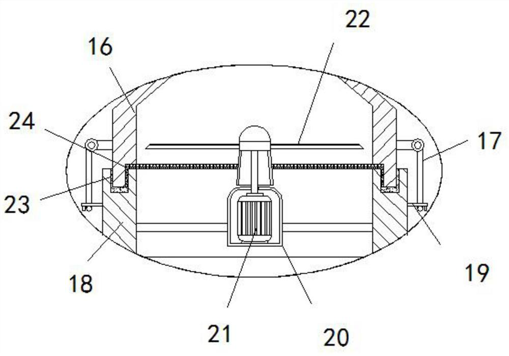 Environment-friendly sewage treatment device and sewage treatment method