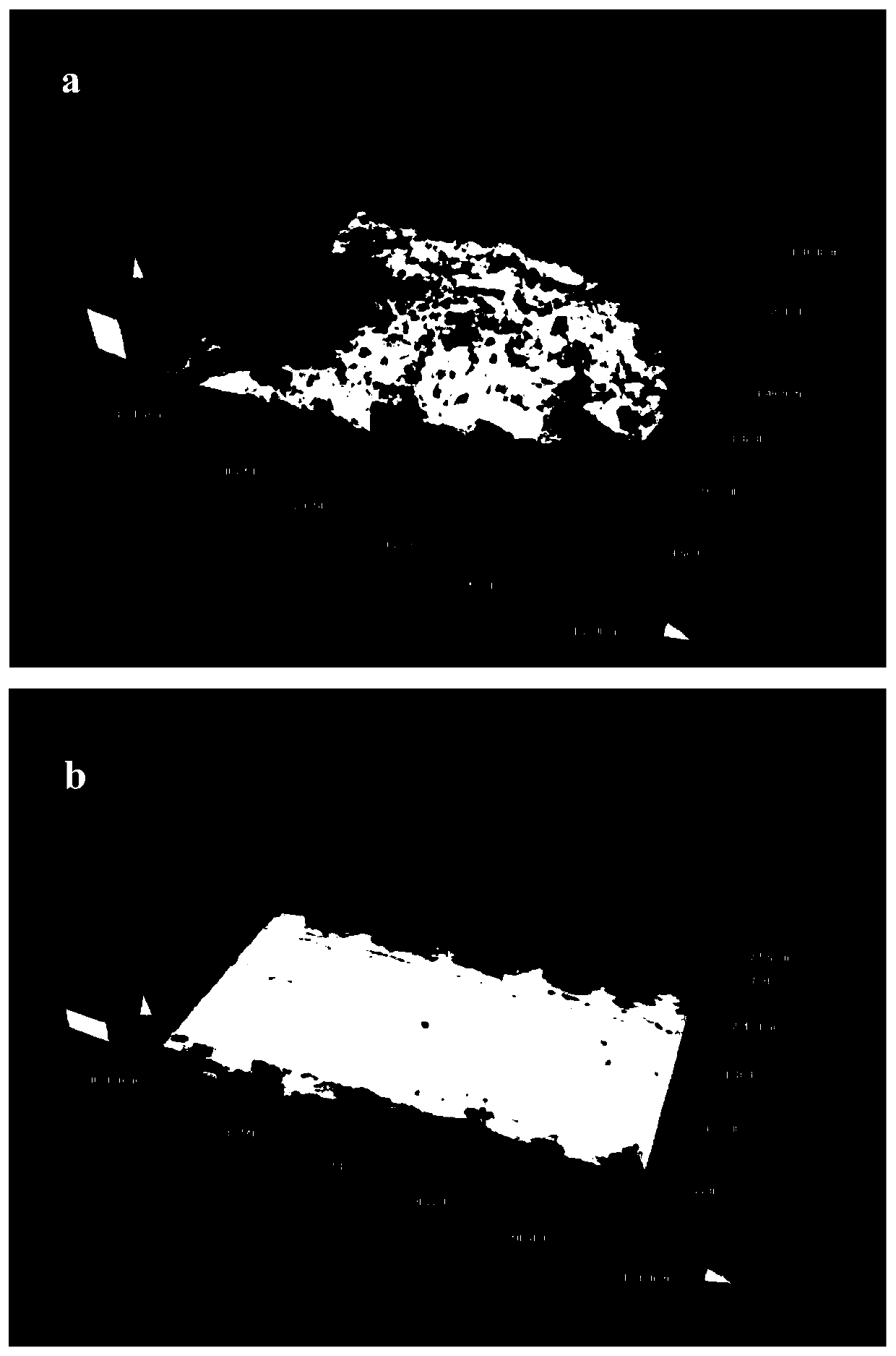 A process method for composite asynchronous polishing of ceramics by picosecond-nanosecond laser