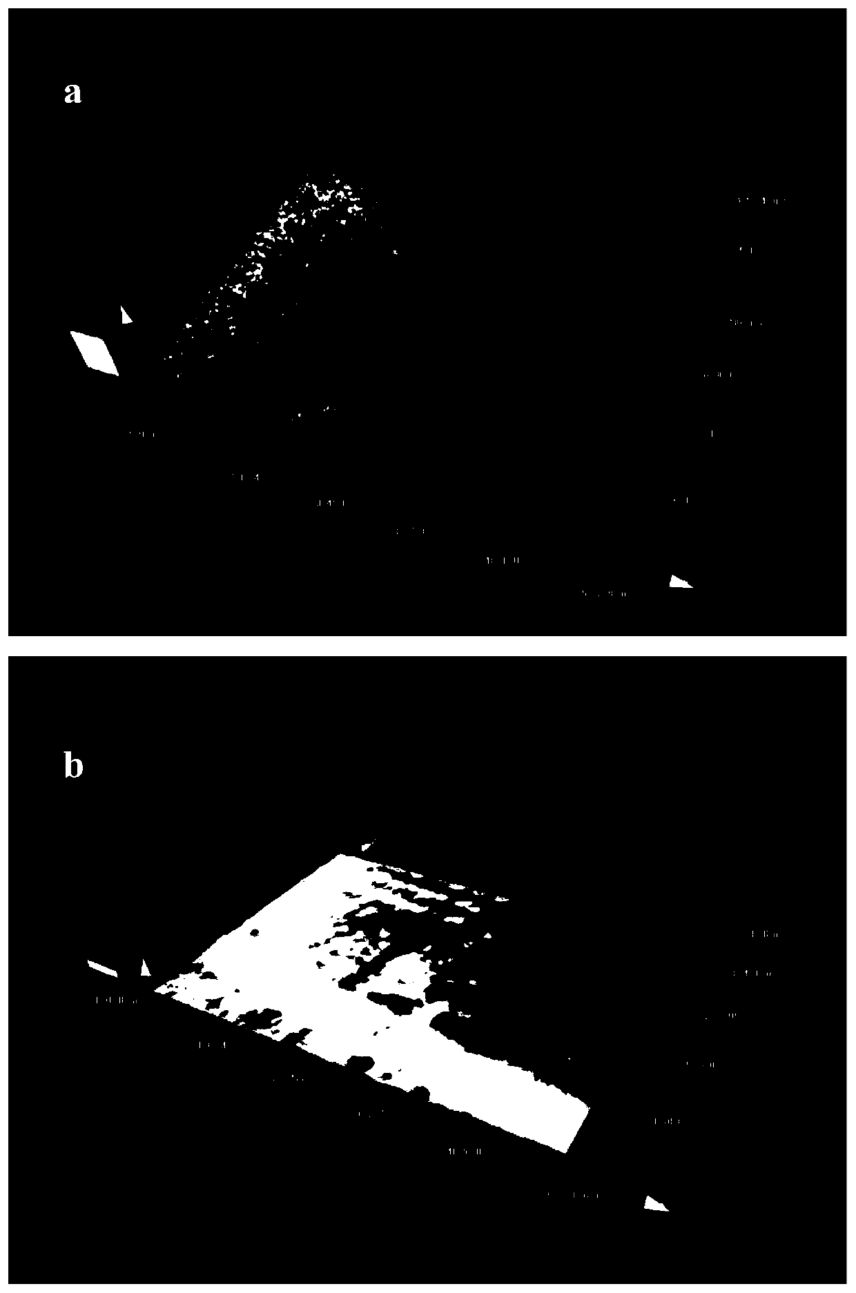 A process method for composite asynchronous polishing of ceramics by picosecond-nanosecond laser