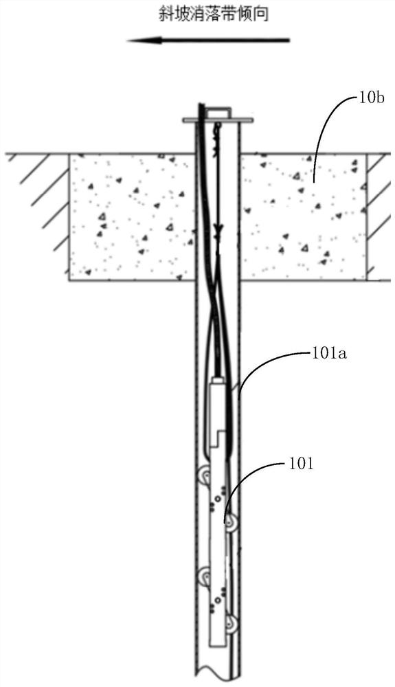 Comprehensive monitoring system and monitoring method for rock mass degradation of valley area bank slope hydro-fluctuation belt