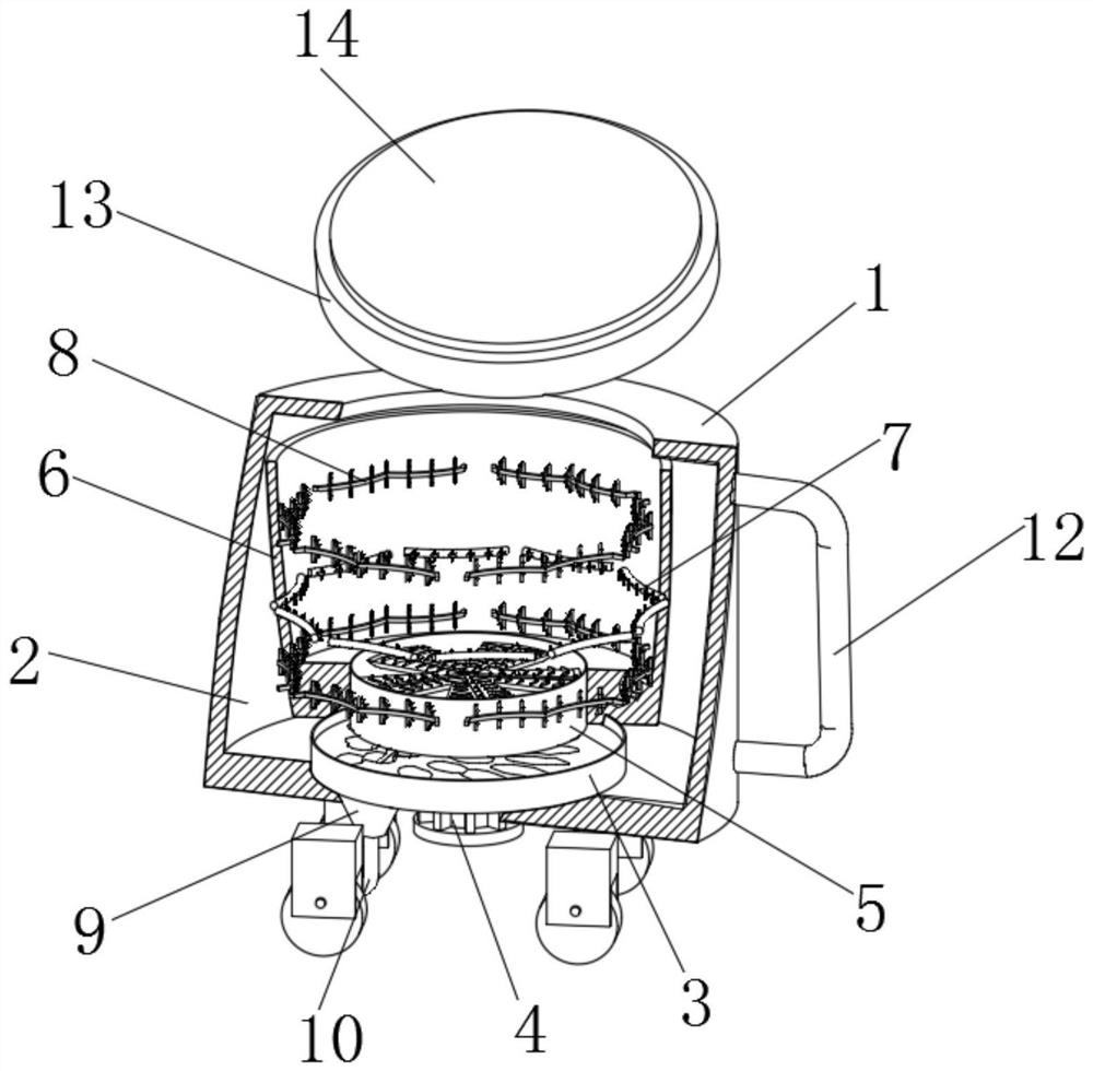 Washing machine with efficient cleaning function