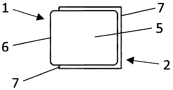 Closure element with a vent opening