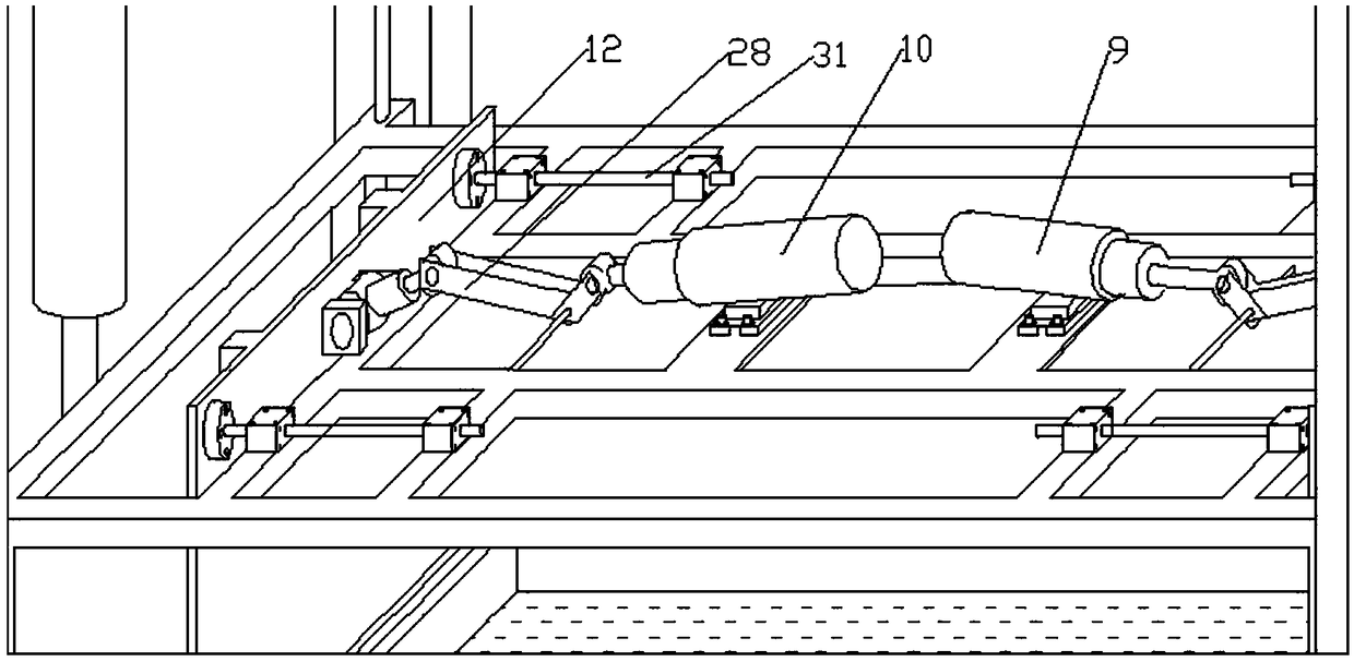 Hydraulic full-automatic feeding crusher and crushing method thereof