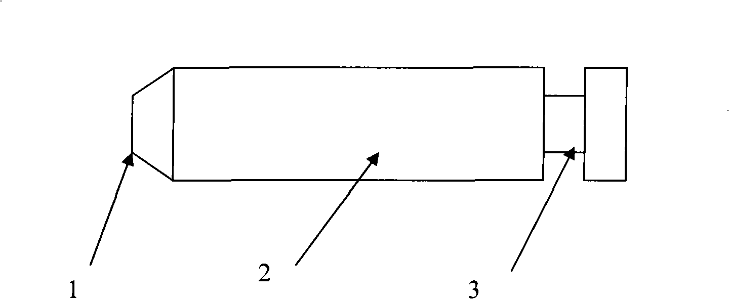 Ceramic trunk piston for medical equipment and preparation method thereof