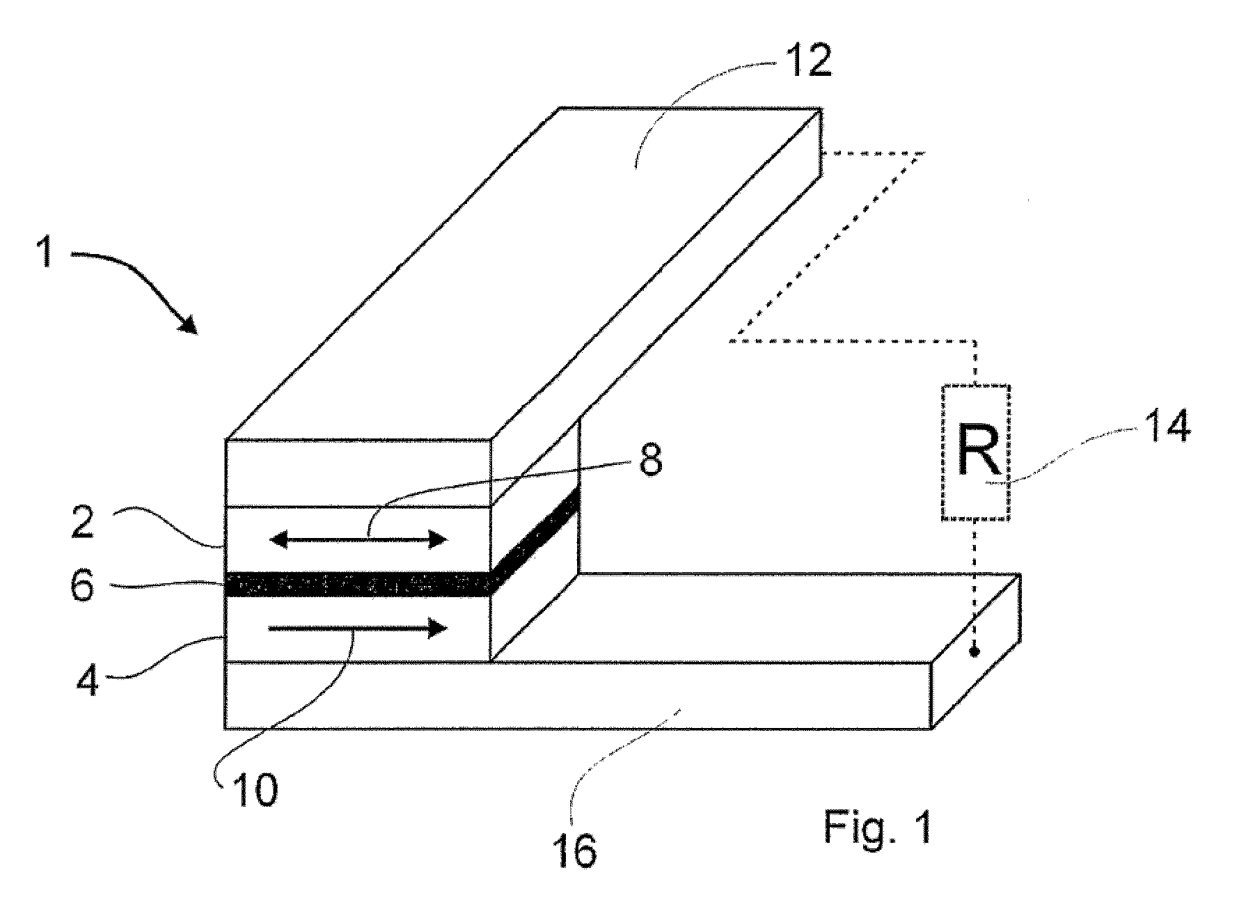 Magnetic structure with multiple-bit storage capabilities