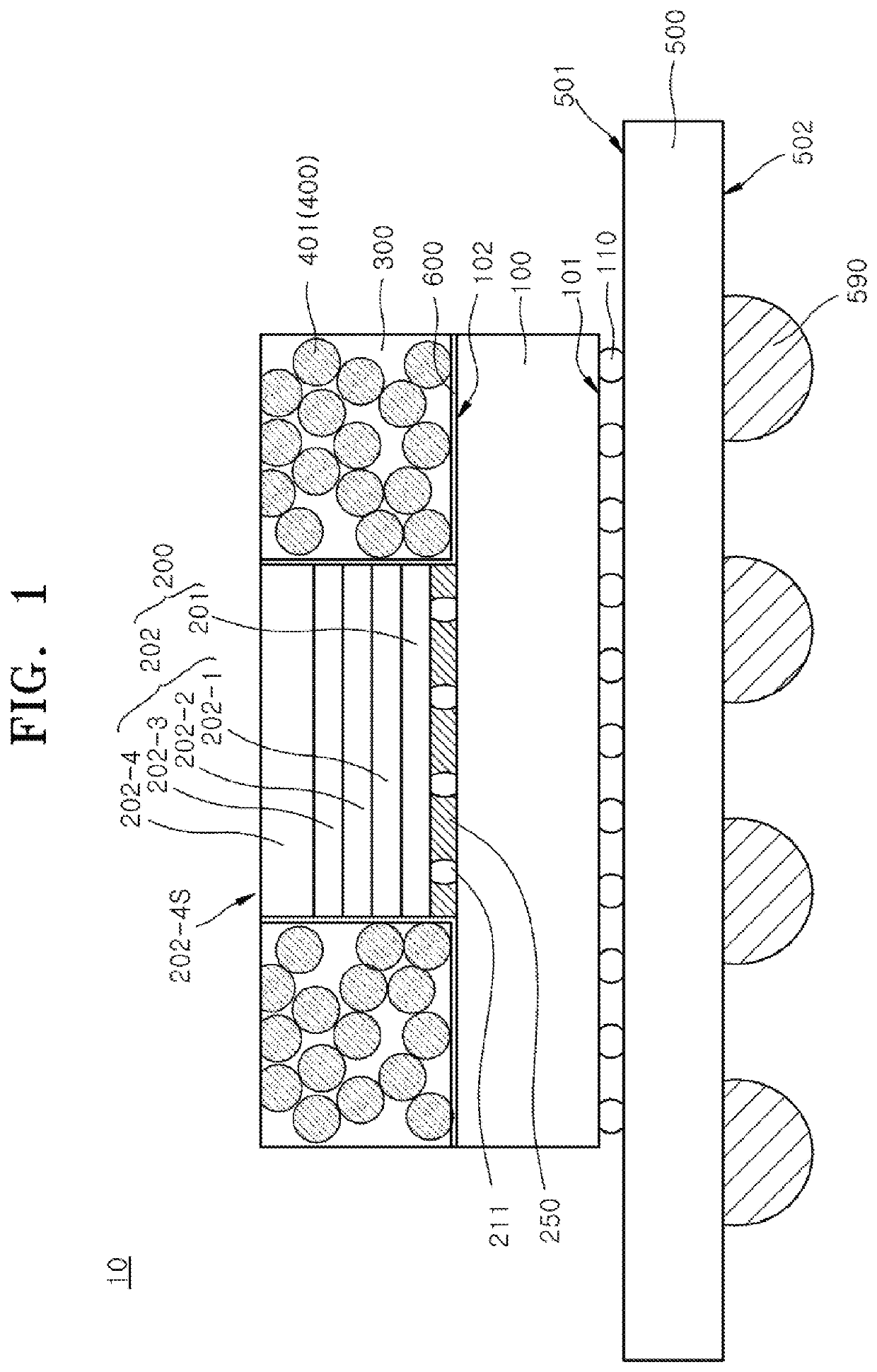 Semiconductor packages including a thermal conduction network structure