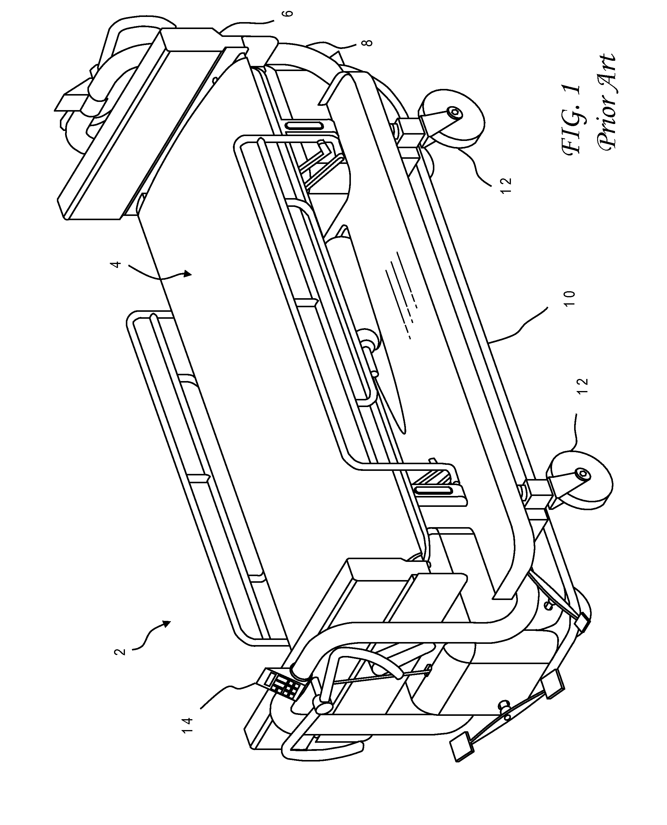 Patient transfer device with differential belt-table speed control