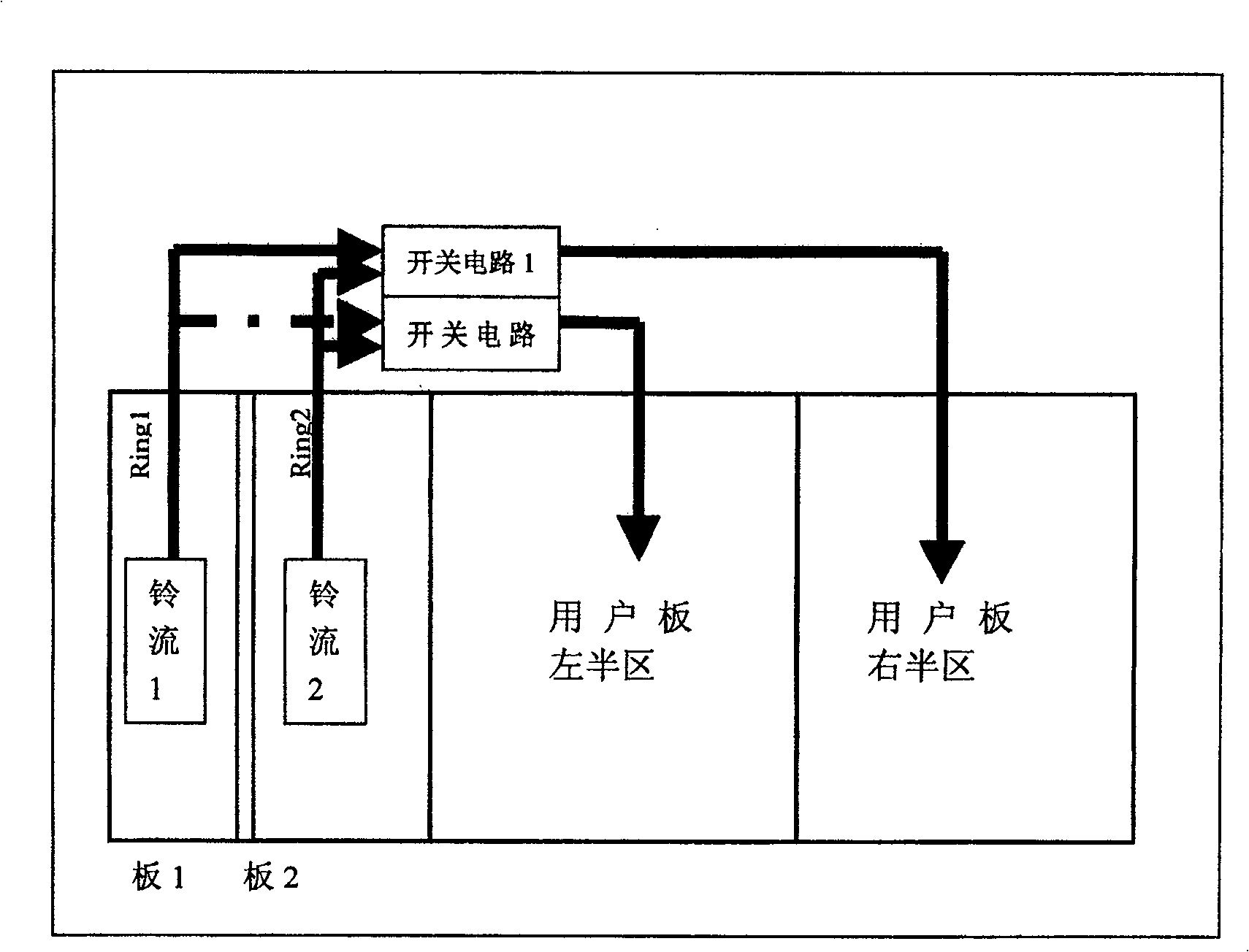 Method and device for controlling ring stream in communication device