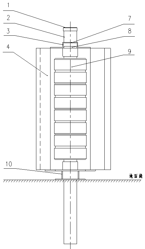 Flexible energy dissipation vehicle-collision-preventing structure of tunnel portal and mounting method of flexible energy dissipation vehicle-collision-preventing structure