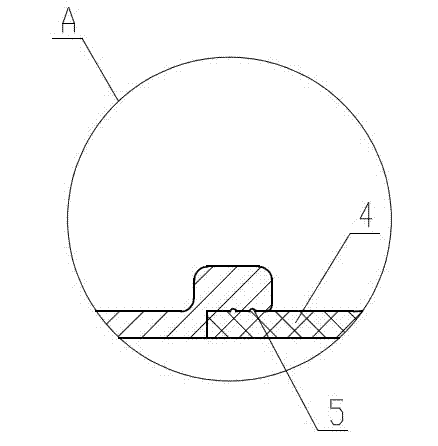 Bar-shaped composite insulator for electronic railway connecting net plane
