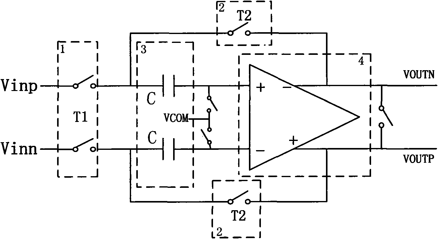 High frequency switch circuit for inhibiting substrate bias effect in sampling hold circuit