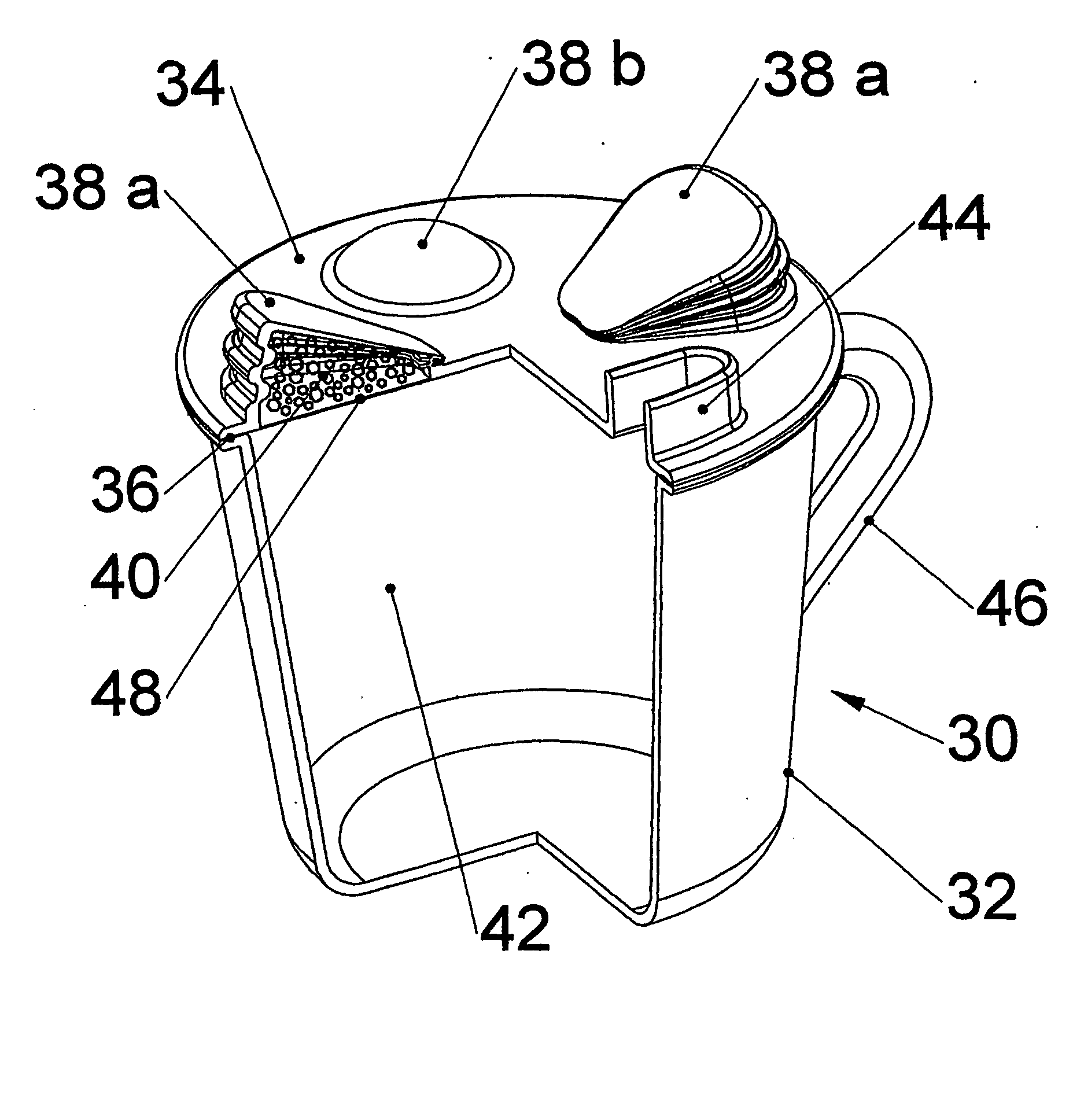 Portable beverage preparation device and system