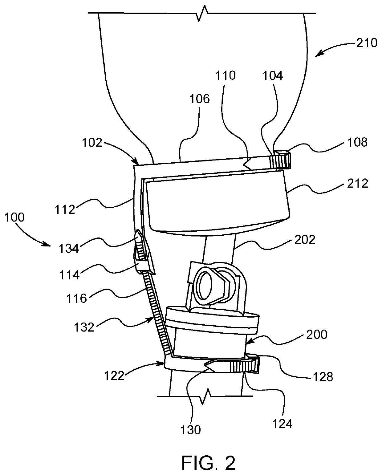 Device for preventing accidental separation of a drip tube from an iv medication bag or bottle