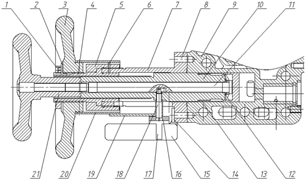 Compression ratio measurement system applied to diesel fuel cetane number determination machine