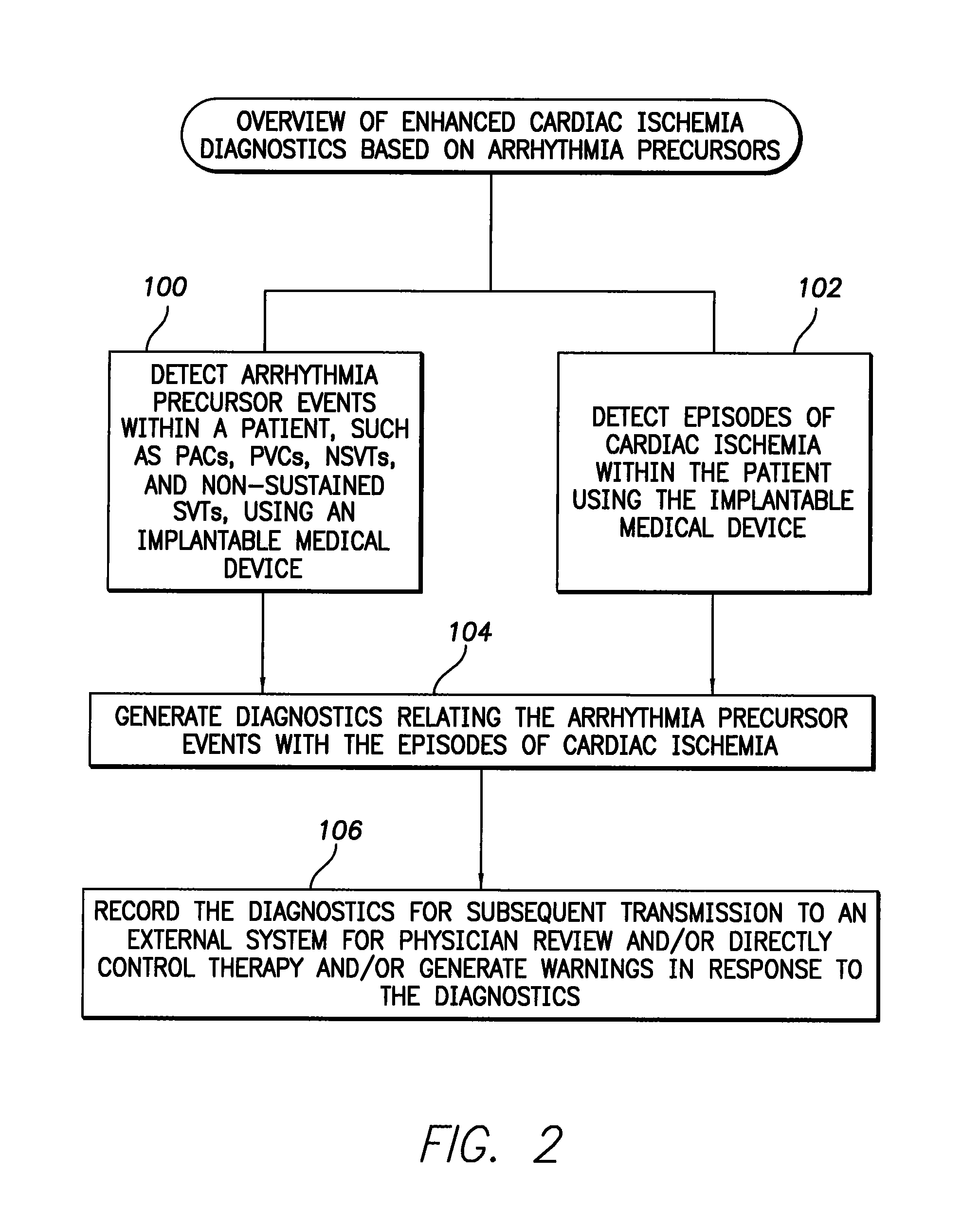 System and method for generating and using cardiac ischemia diagnostics based on arrhythmia precursors and arrhythmia episodes