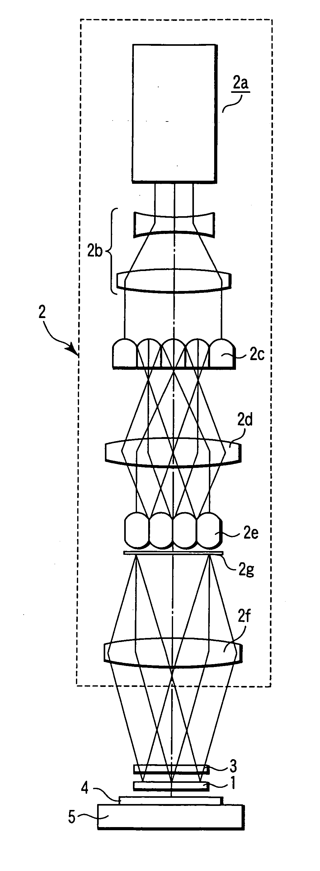 Crystallization apparatus, optical member for use in crystallization apparatus, crystallization method, manufacturing method of thin film transistor, and manufacturing method of matrix circuit substrate of display