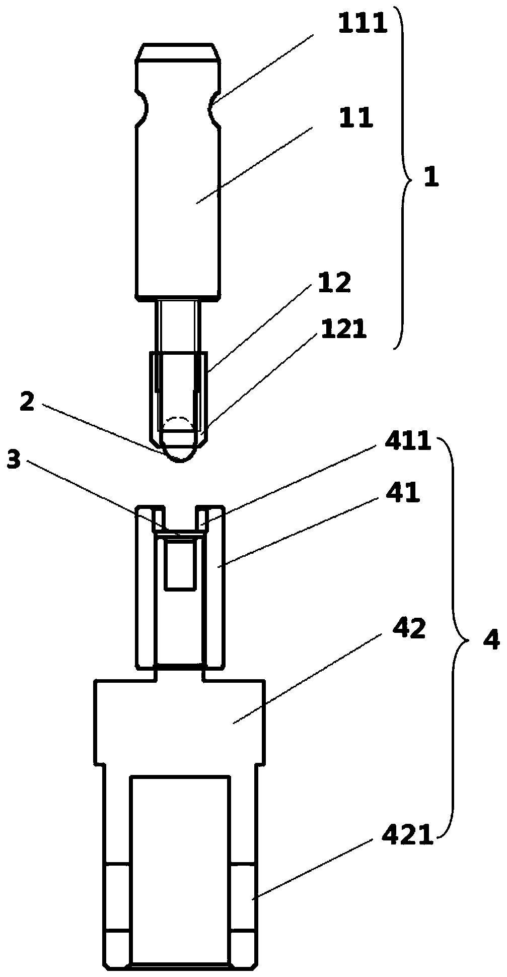 Sheet-shaped ceramic breaking strength measuring device and using method thereof