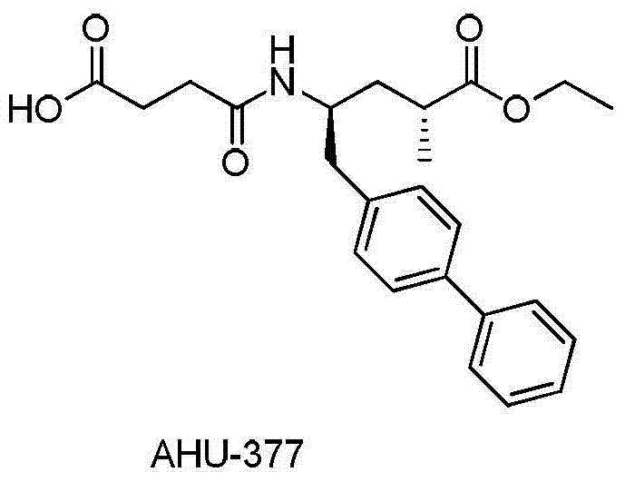 Processes for the preparation of ahu‑377 intermediates and intermediates and processes for the preparation of intermediates