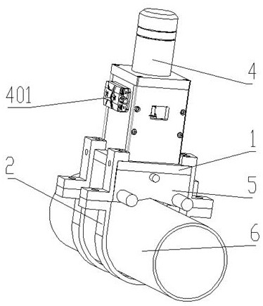 Portable in-service pipeline mechanical property detection equipment