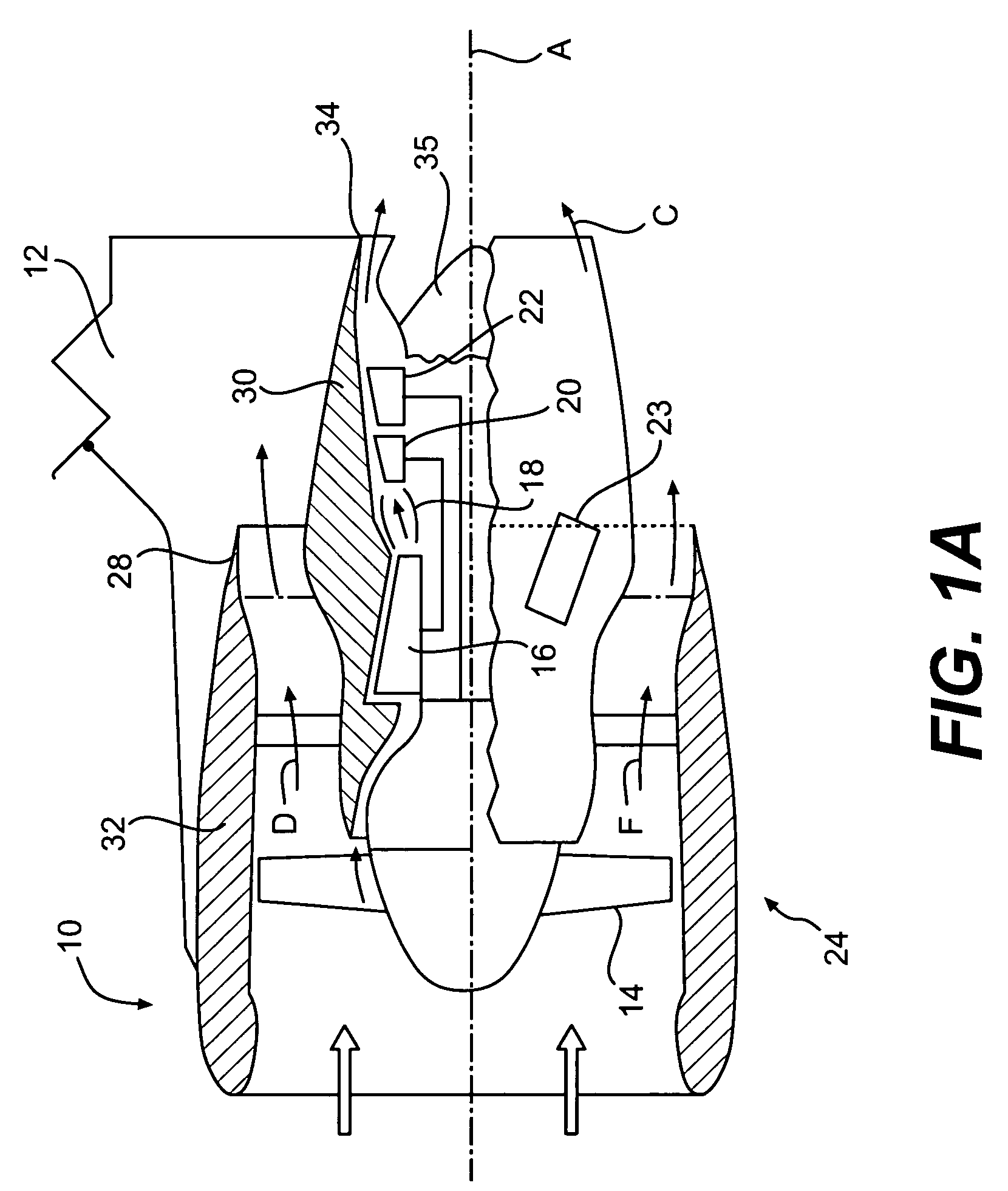 Thermal management system with thrust recovery for a gas turbine engine fan nacelle assembly