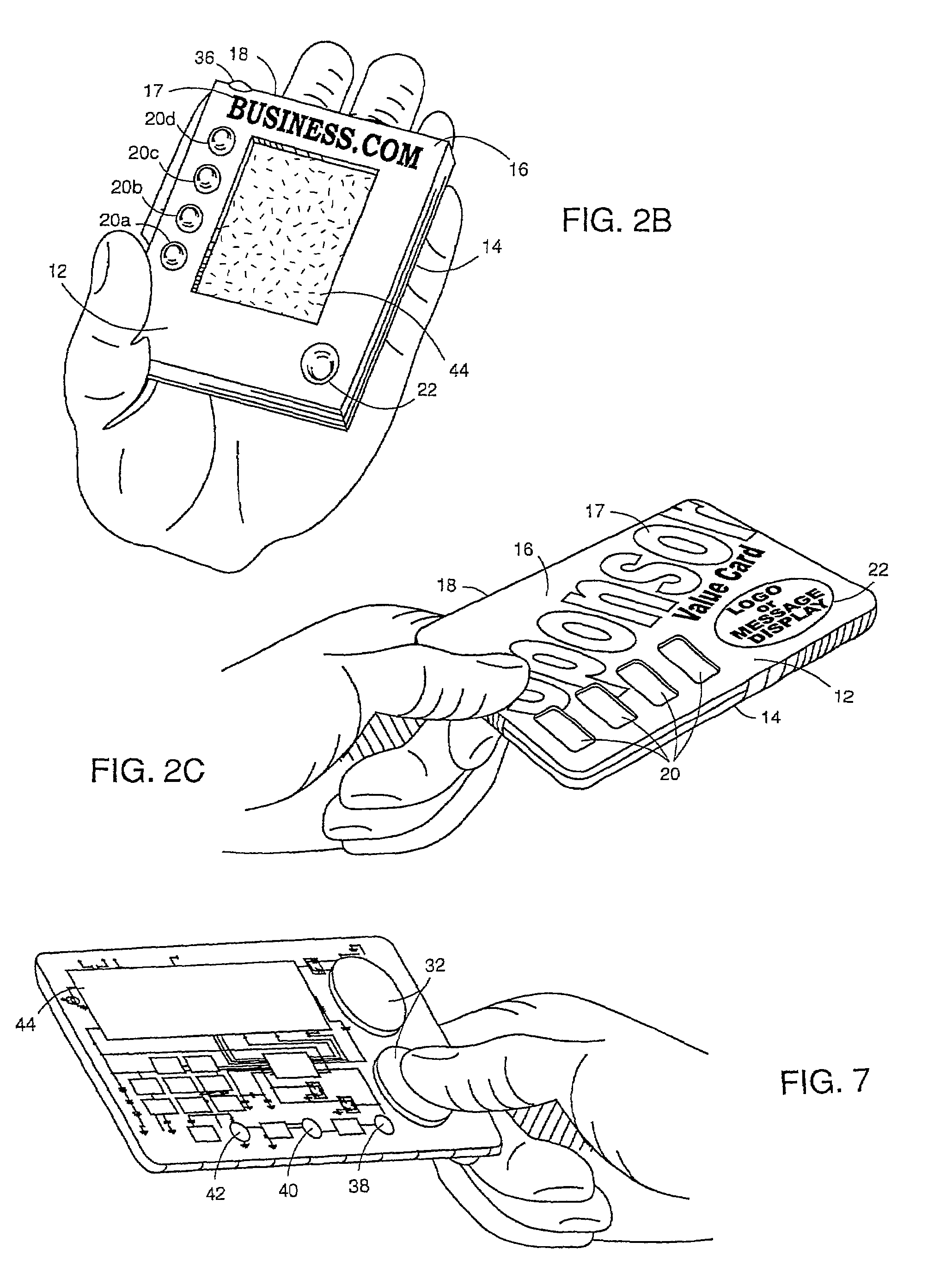 Universal methods and device for hand-held promotional opportunities