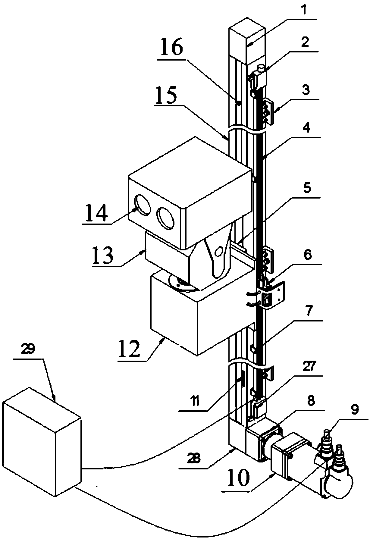 Inspection method of valve hall robot based on video surveillance linkage system