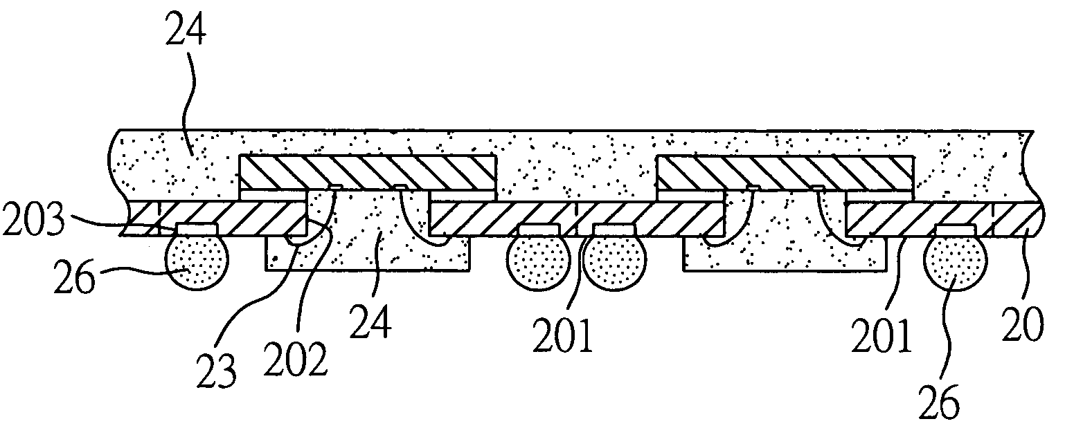 Method for fabricating window ball grid array semiconductor package