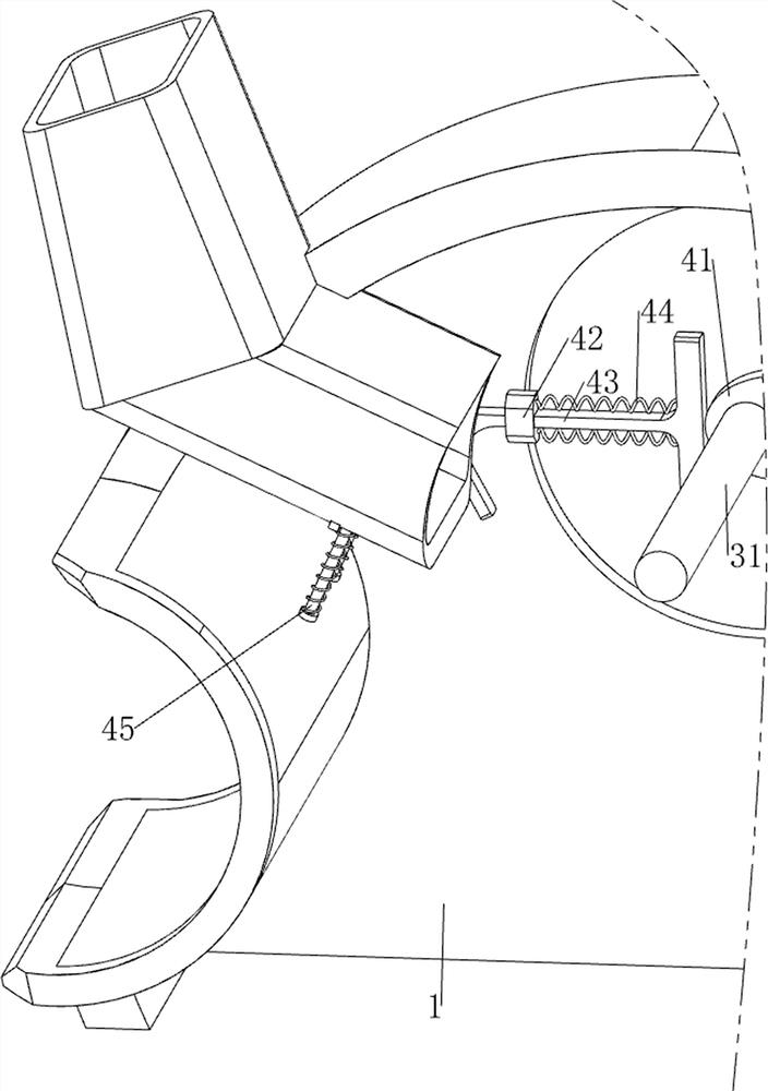 Medicine grinding device for rehabilitation department