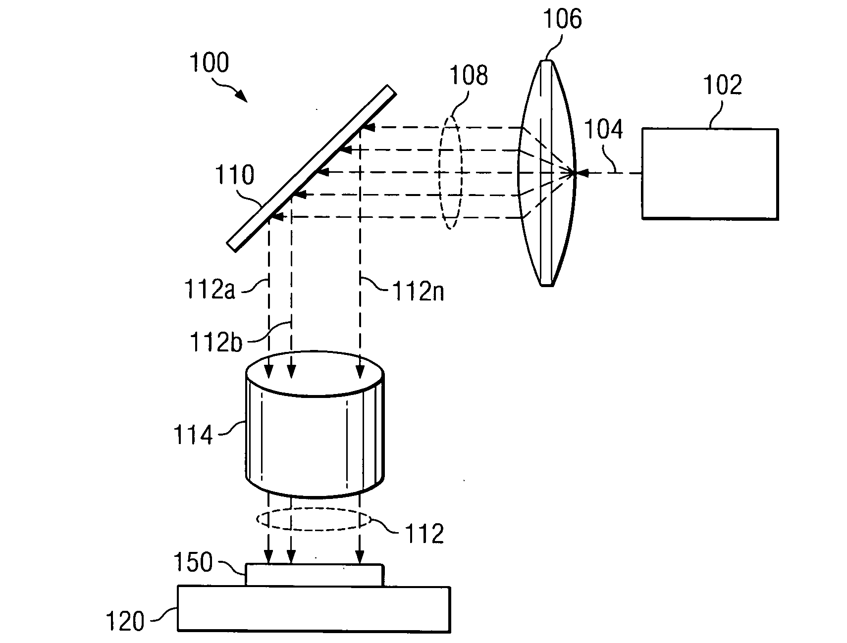 Spatial light modulator and method for performing dynamic photolithography