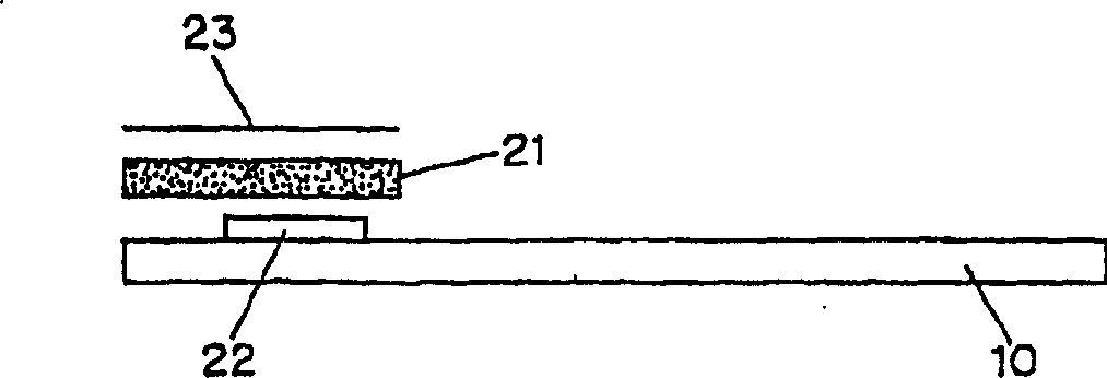 Disposable test strips with integrated reagent/blood separation layer and forming method thereof