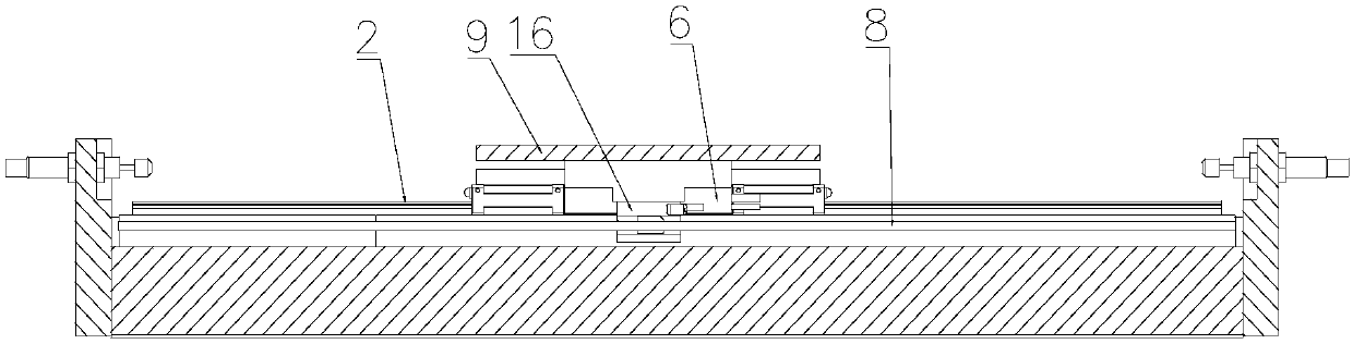 Linear motion platform with ultrasonic-assisted friction overcoming function