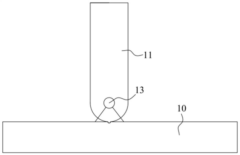 A clamping device for a lint filter, a lint filter, and a washing machine