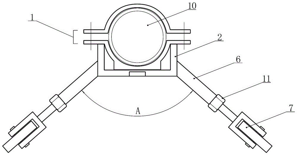 Pipe cable conveying device and method